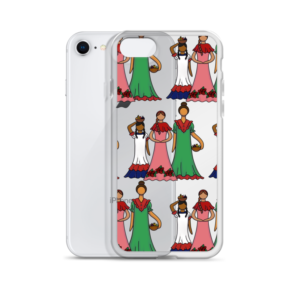 Dominican Faceless Dolls iPhone Case - 2020 - DominicanGirlfriend.com - Frases Dominicanas - República Dominicana Lifestyle Graphic T-Shirts Streetwear & Accessories - New York - Bronx - Washington Heights - Miami - Florida - Boca Chica - USA - Dominican Clothing