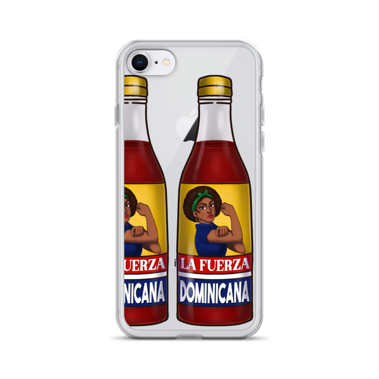 La Fuerza Dominicana iPhone Case - 2020 - DominicanGirlfriend.com - Frases Dominicanas - República Dominicana Lifestyle Graphic T-Shirts Streetwear & Accessories - New York - Bronx - Washington Heights - Miami - Florida - Boca Chica - USA - Dominican Clothing