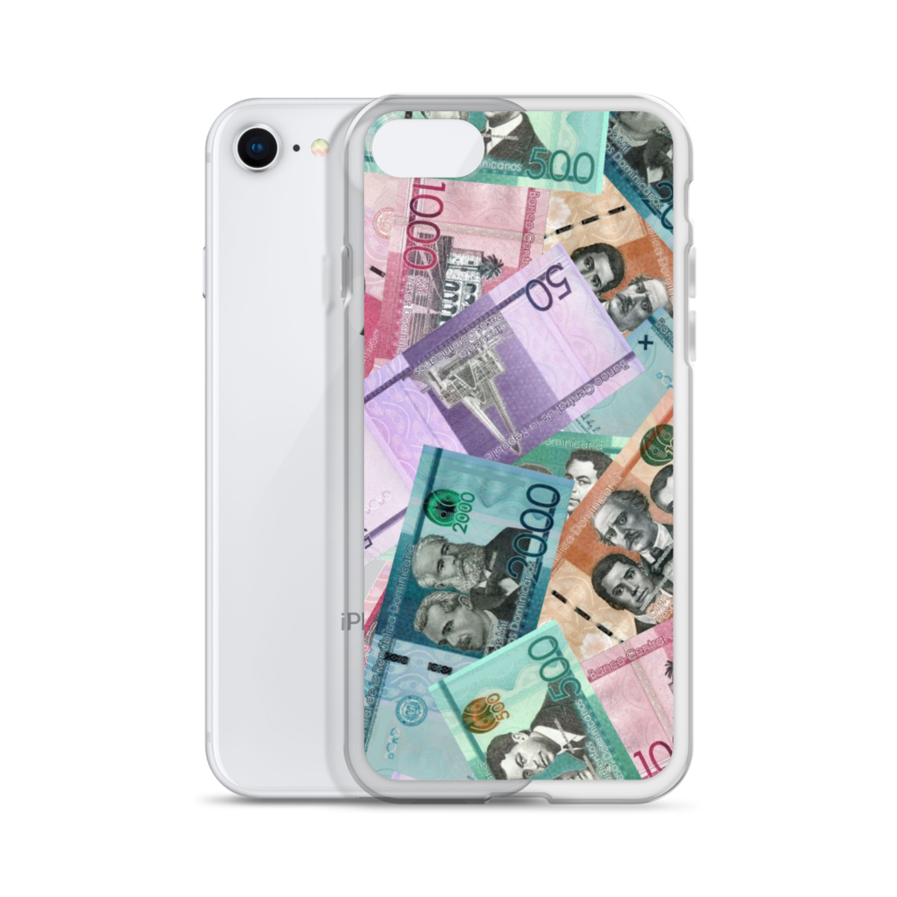Dominican Pesos iPhone Case - 2020 - DominicanGirlfriend.com - Frases Dominicanas - República Dominicana Lifestyle Graphic T-Shirts Streetwear & Accessories - New York - Bronx - Washington Heights - Miami - Florida - Boca Chica - USA - Dominican Clothing
