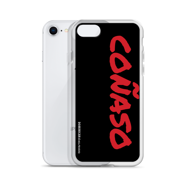 Coñaso iPhone Case - 2020 - DominicanGirlfriend.com - Frases Dominicanas - República Dominicana Lifestyle Graphic T-Shirts Streetwear & Accessories - New York - Bronx - Washington Heights - Miami - Florida - Boca Chica - USA - Dominican Clothing