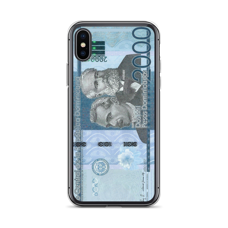 2000 Dominican Pesos iPhone Case - 2020 - DominicanGirlfriend.com - Frases Dominicanas - República Dominicana Lifestyle Graphic T-Shirts Streetwear & Accessories - New York - Bronx - Washington Heights - Miami - Florida - Boca Chica - USA - Dominican Clothing