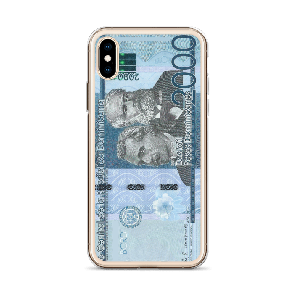 2000 Dominican Pesos iPhone Case - 2020 - DominicanGirlfriend.com - Frases Dominicanas - República Dominicana Lifestyle Graphic T-Shirts Streetwear & Accessories - New York - Bronx - Washington Heights - Miami - Florida - Boca Chica - USA - Dominican Clothing