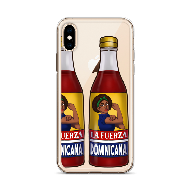 La Fuerza Dominicana iPhone Case - 2020 - DominicanGirlfriend.com - Frases Dominicanas - República Dominicana Lifestyle Graphic T-Shirts Streetwear & Accessories - New York - Bronx - Washington Heights - Miami - Florida - Boca Chica - USA - Dominican Clothing