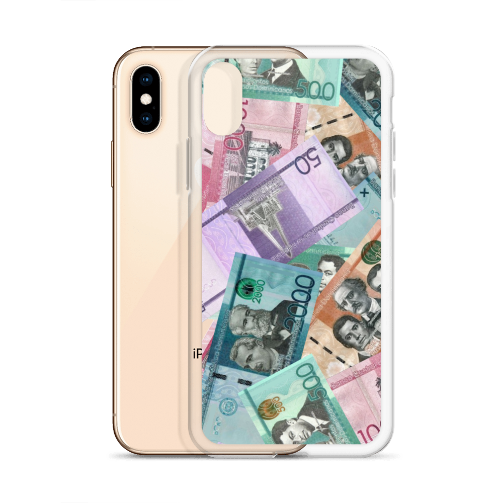 Dominican Pesos iPhone Case  - 2020 - DominicanGirlfriend.com - Frases Dominicanas - República Dominicana Lifestyle Graphic T-Shirts Streetwear & Accessories - New York - Bronx - Washington Heights - Miami - Florida - Boca Chica - USA - Dominican Clothing