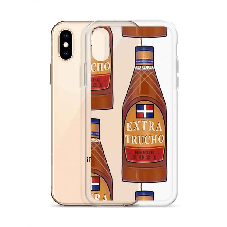 Extra Trucho Dominican Rum iPhone Case - 2020 - DominicanGirlfriend.com - Frases Dominicanas - República Dominicana Lifestyle Graphic T-Shirts Streetwear & Accessories - New York - Bronx - Washington Heights - Miami - Florida - Boca Chica - USA - Dominican Clothing
