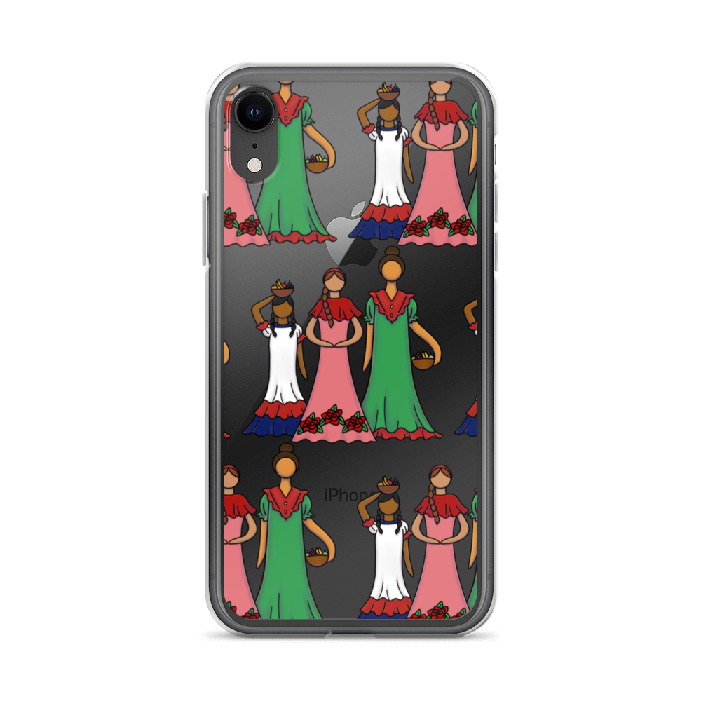 Dominican Faceless Dolls iPhone Case - 2020 - DominicanGirlfriend.com - Frases Dominicanas - República Dominicana Lifestyle Graphic T-Shirts Streetwear & Accessories - New York - Bronx - Washington Heights - Miami - Florida - Boca Chica - USA - Dominican Clothing