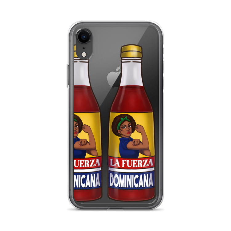 La Fuerza Dominicana iPhone Case - 2020 - DominicanGirlfriend.com - Frases Dominicanas - República Dominicana Lifestyle Graphic T-Shirts Streetwear & Accessories - New York - Bronx - Washington Heights - Miami - Florida - Boca Chica - USA - Dominican Clothing