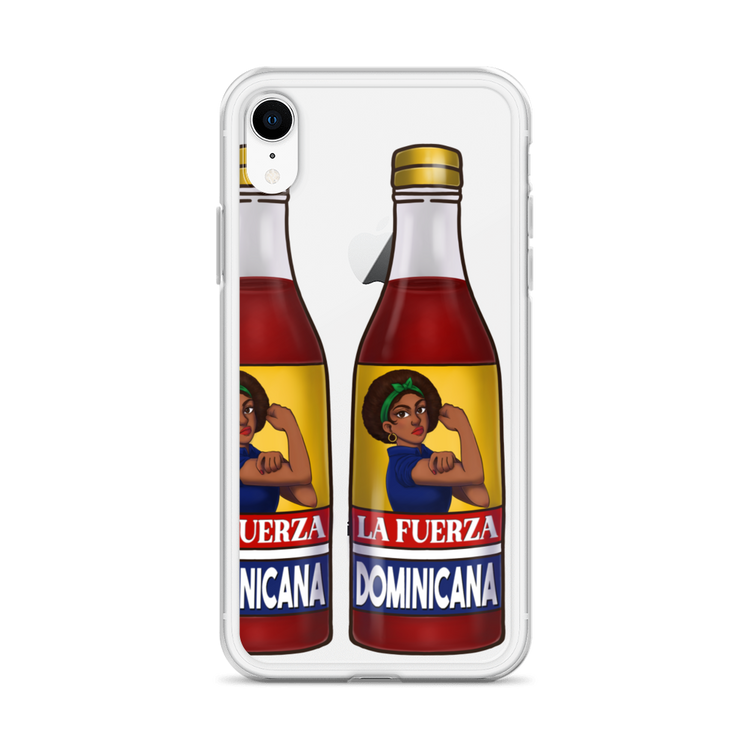 La Fuerza Dominicana iPhone Case - 2020 - DominicanGirlfriend.com - Frases Dominicanas - República Dominicana Lifestyle Graphic T-Shirts Streetwear & Accessories - New York - Bronx - Washington Heights - Miami - Florida - Boca Chica - USA - Dominican Clothing