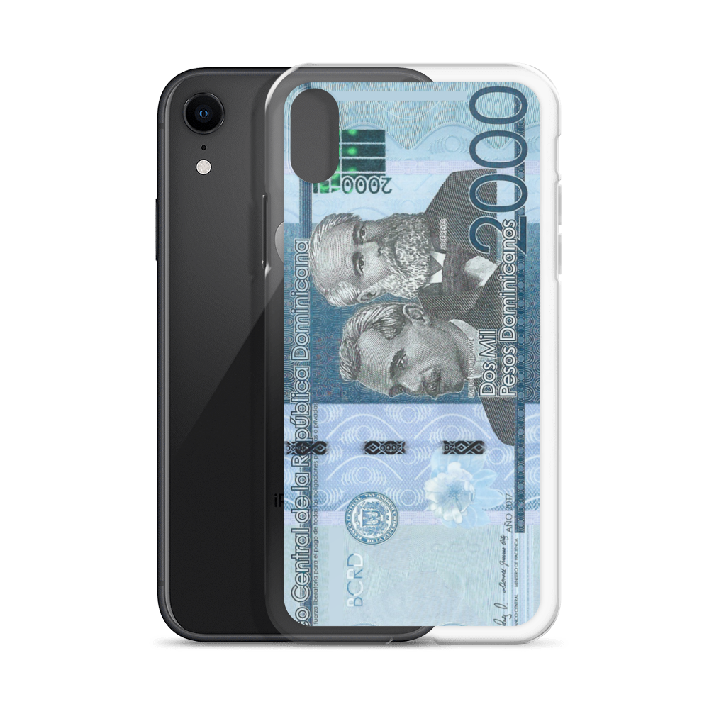 2000 Dominican Pesos iPhone Case  - 2020 - DominicanGirlfriend.com - Frases Dominicanas - República Dominicana Lifestyle Graphic T-Shirts Streetwear & Accessories - New York - Bronx - Washington Heights - Miami - Florida - Boca Chica - USA - Dominican Clothing