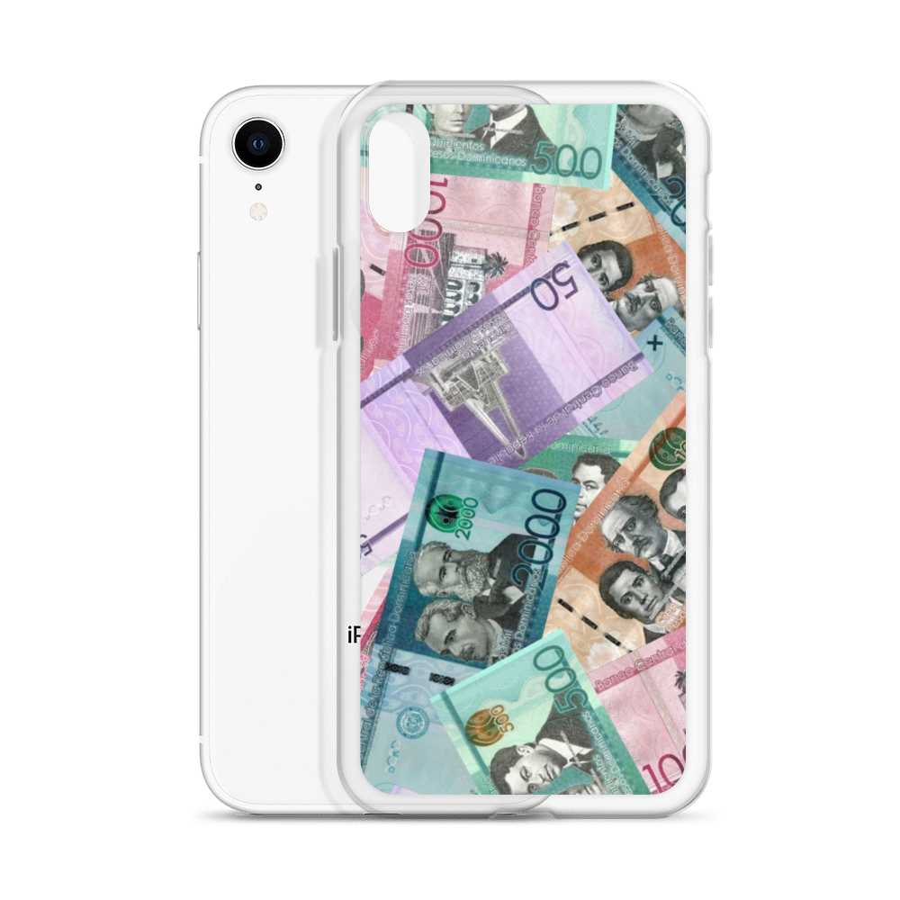 Dominican Pesos iPhone Case  - 2020 - DominicanGirlfriend.com - Frases Dominicanas - República Dominicana Lifestyle Graphic T-Shirts Streetwear & Accessories - New York - Bronx - Washington Heights - Miami - Florida - Boca Chica - USA - Dominican Clothing