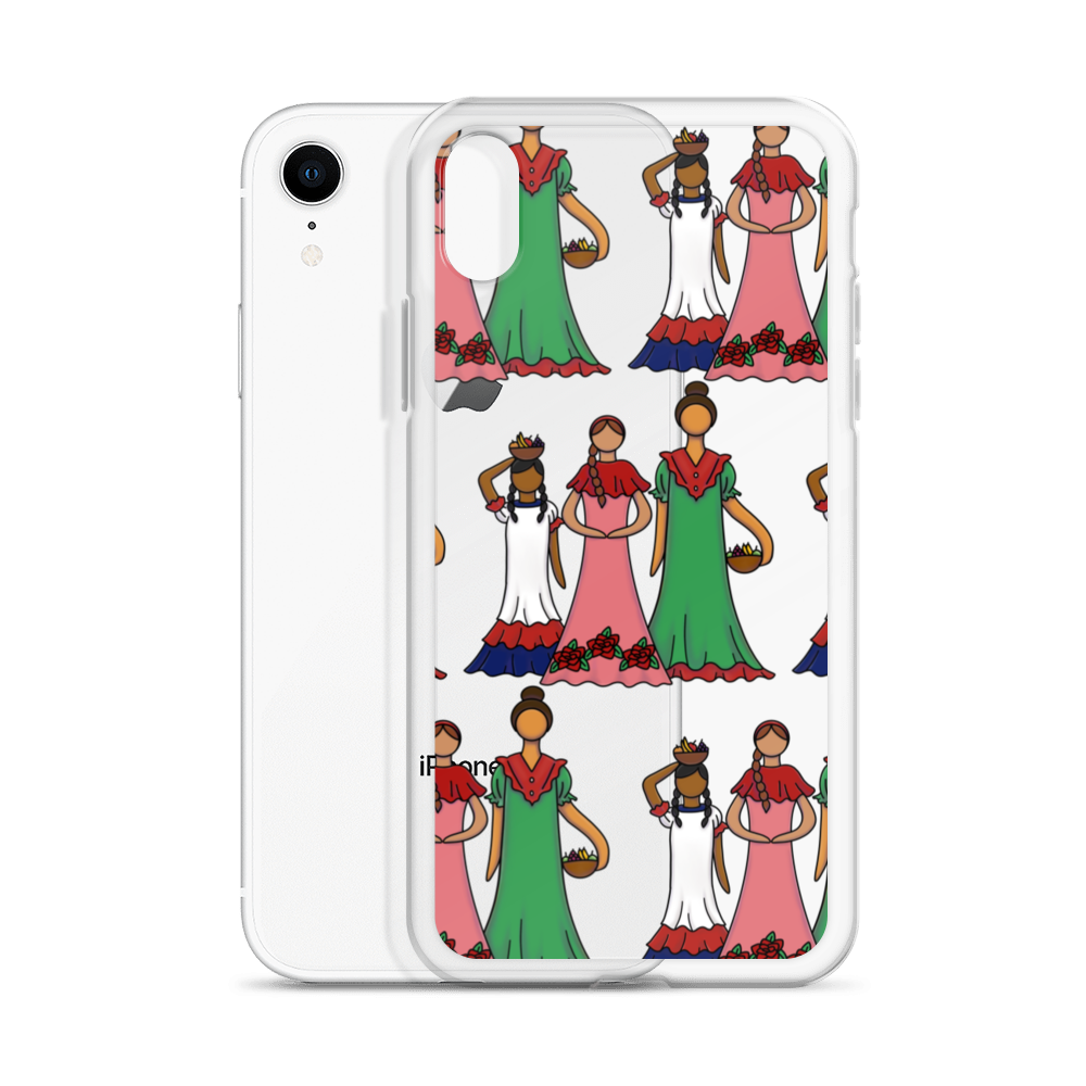 Dominican Faceless Dolls iPhone Case - 2020 - DominicanGirlfriend.com - Frases Dominicanas - República Dominicana Lifestyle Graphic T-Shirts Streetwear & Accessories - New York - Bronx - Washington Heights - Miami - Florida - Boca Chica - USA - Dominican Clothing