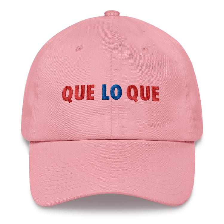 Que Lo Que Dad Hat - 2020 - DominicanGirlfriend.com - Frases Dominicanas - República Dominicana Lifestyle Graphic T-Shirts Streetwear & Accessories - New York - Bronx - Washington Heights - Miami - Florida - Boca Chica - USA - Dominican Clothing