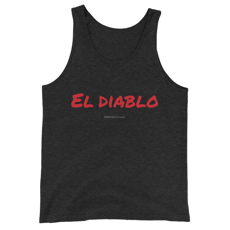 El Diablo Unisex Tank Top - 2020 - DominicanGirlfriend.com - Frases Dominicanas - República Dominicana Lifestyle Graphic T-Shirts Streetwear & Accessories - New York - Bronx - Washington Heights - Miami - Florida - Boca Chica - USA - Dominican Clothing