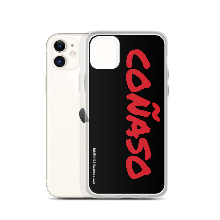Coñaso iPhone Case - 2020 - DominicanGirlfriend.com - Frases Dominicanas - República Dominicana Lifestyle Graphic T-Shirts Streetwear & Accessories - New York - Bronx - Washington Heights - Miami - Florida - Boca Chica - USA - Dominican Clothing