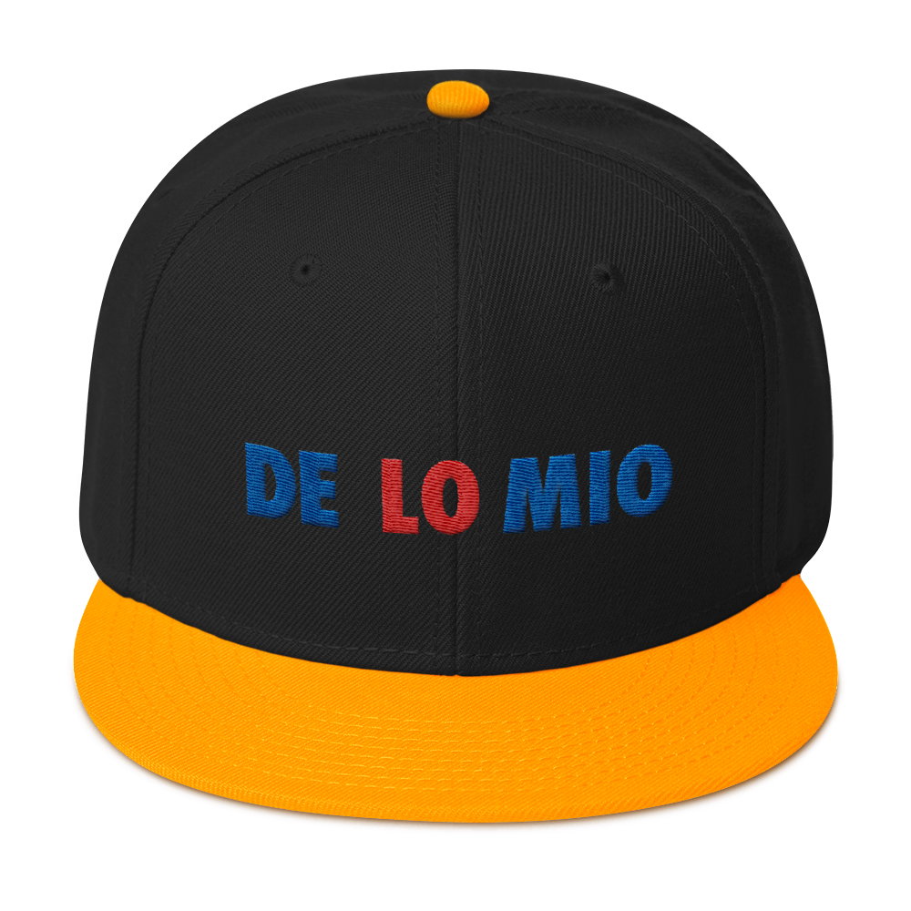 De Lio Mio Snapback Hat  - 2020 - DominicanGirlfriend.com - Frases Dominicanas - República Dominicana Lifestyle Graphic T-Shirts Streetwear & Accessories - New York - Bronx - Washington Heights - Miami - Florida - Boca Chica - USA - Dominican Clothing