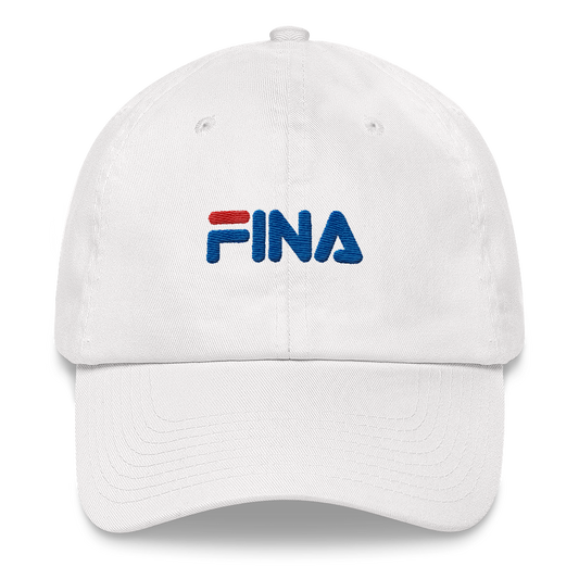 Fina Dad Hat  - 2020 - DominicanGirlfriend.com - Frases Dominicanas - República Dominicana Lifestyle Graphic T-Shirts Streetwear & Accessories - New York - Bronx - Washington Heights - Miami - Florida - Boca Chica - USA - Dominican Clothing