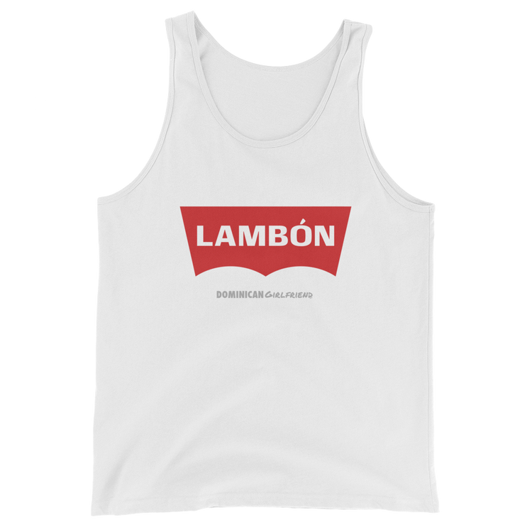 Lambón Tank Top - 2020 - DominicanGirlfriend.com - Frases Dominicanas - República Dominicana Lifestyle Graphic T-Shirts Streetwear & Accessories - New York - Bronx - Washington Heights - Miami - Florida - Boca Chica - USA - Dominican Clothing