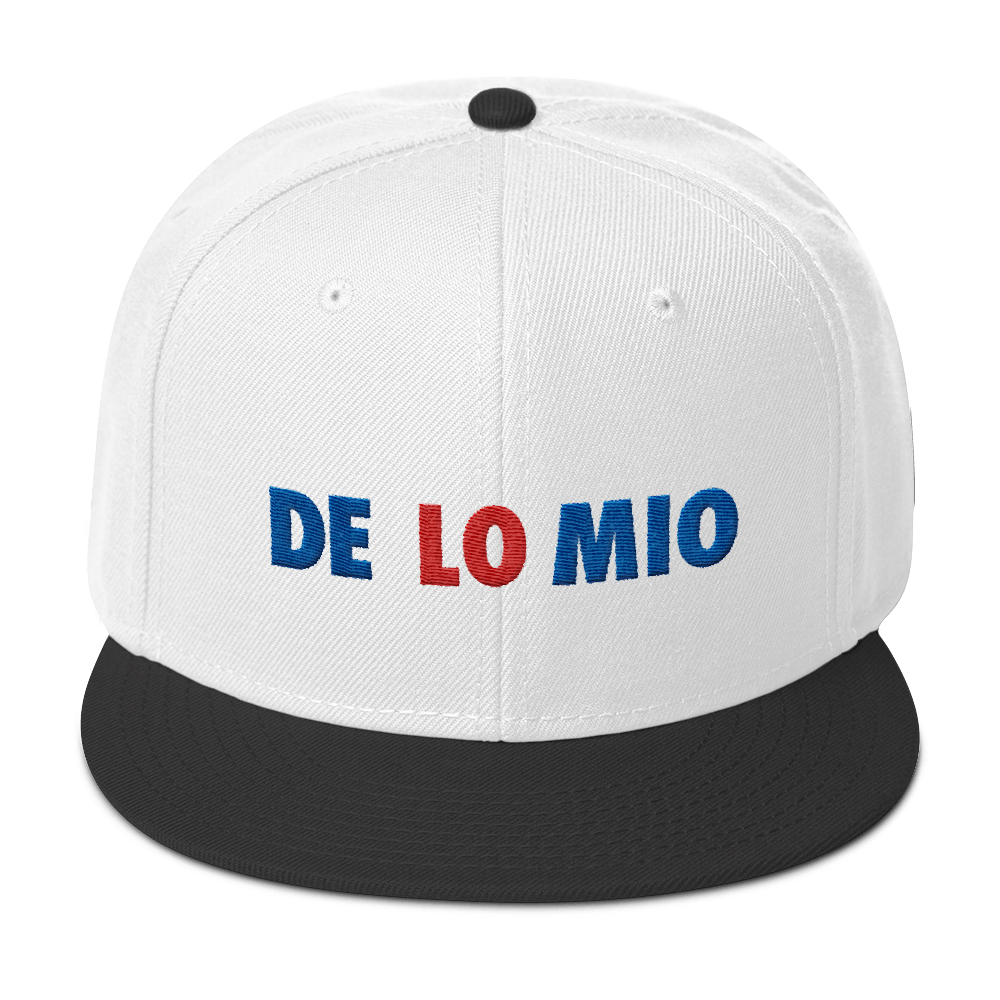 De Lio Mio Snapback Hat  - 2020 - DominicanGirlfriend.com - Frases Dominicanas - República Dominicana Lifestyle Graphic T-Shirts Streetwear & Accessories - New York - Bronx - Washington Heights - Miami - Florida - Boca Chica - USA - Dominican Clothing