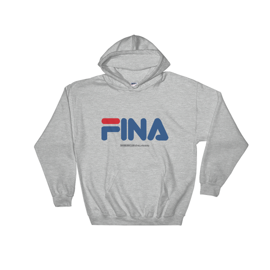 Fina Hoodie  - 2020 - DominicanGirlfriend.com - Frases Dominicanas - República Dominicana Lifestyle Graphic T-Shirts Streetwear & Accessories - New York - Bronx - Washington Heights - Miami - Florida - Boca Chica - USA - Dominican Clothing