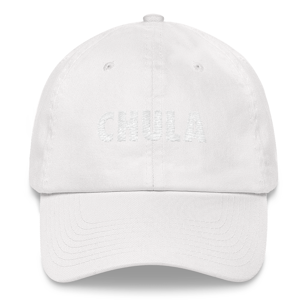 Chula Dad Hat - 2020 - DominicanGirlfriend.com - Frases Dominicanas - República Dominicana Lifestyle Graphic T-Shirts Streetwear & Accessories - New York - Bronx - Washington Heights - Miami - Florida - Boca Chica - USA - Dominican Clothing