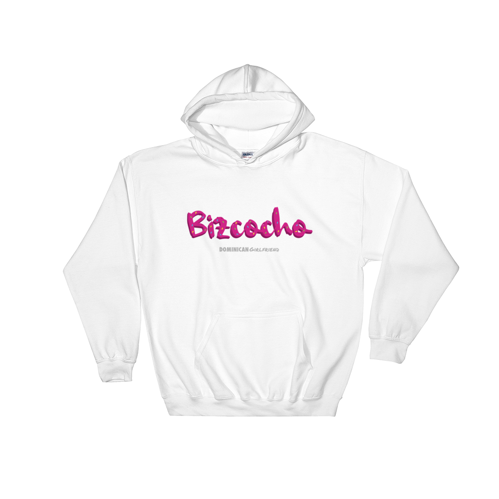 Bizcocho Hoodie - 2020 - DominicanGirlfriend.com - Frases Dominicanas - República Dominicana Lifestyle Graphic T-Shirts Streetwear & Accessories - New York - Bronx - Washington Heights - Miami - Florida - Boca Chica - USA - Dominican Clothing