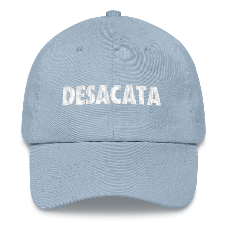 Desacata Dad Hat - 2020 - DominicanGirlfriend.com - Frases Dominicanas - República Dominicana Lifestyle Graphic T-Shirts Streetwear & Accessories - New York - Bronx - Washington Heights - Miami - Florida - Boca Chica - USA - Dominican Clothing