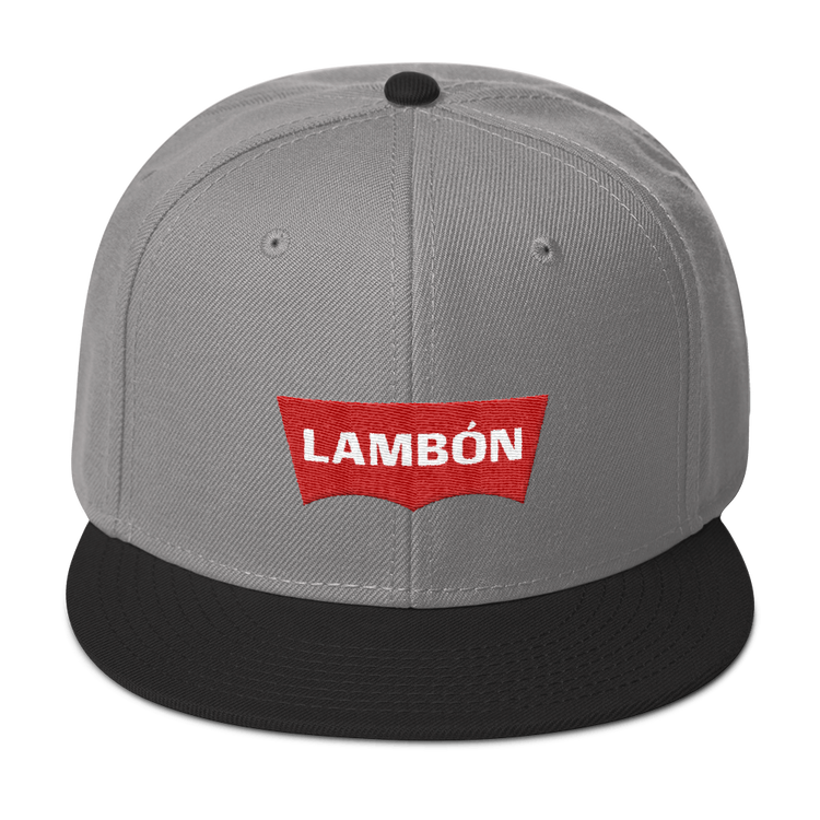 Lambón Snapback Hat - 2020 - DominicanGirlfriend.com - Frases Dominicanas - República Dominicana Lifestyle Graphic T-Shirts Streetwear & Accessories - New York - Bronx - Washington Heights - Miami - Florida - Boca Chica - USA - Dominican Clothing