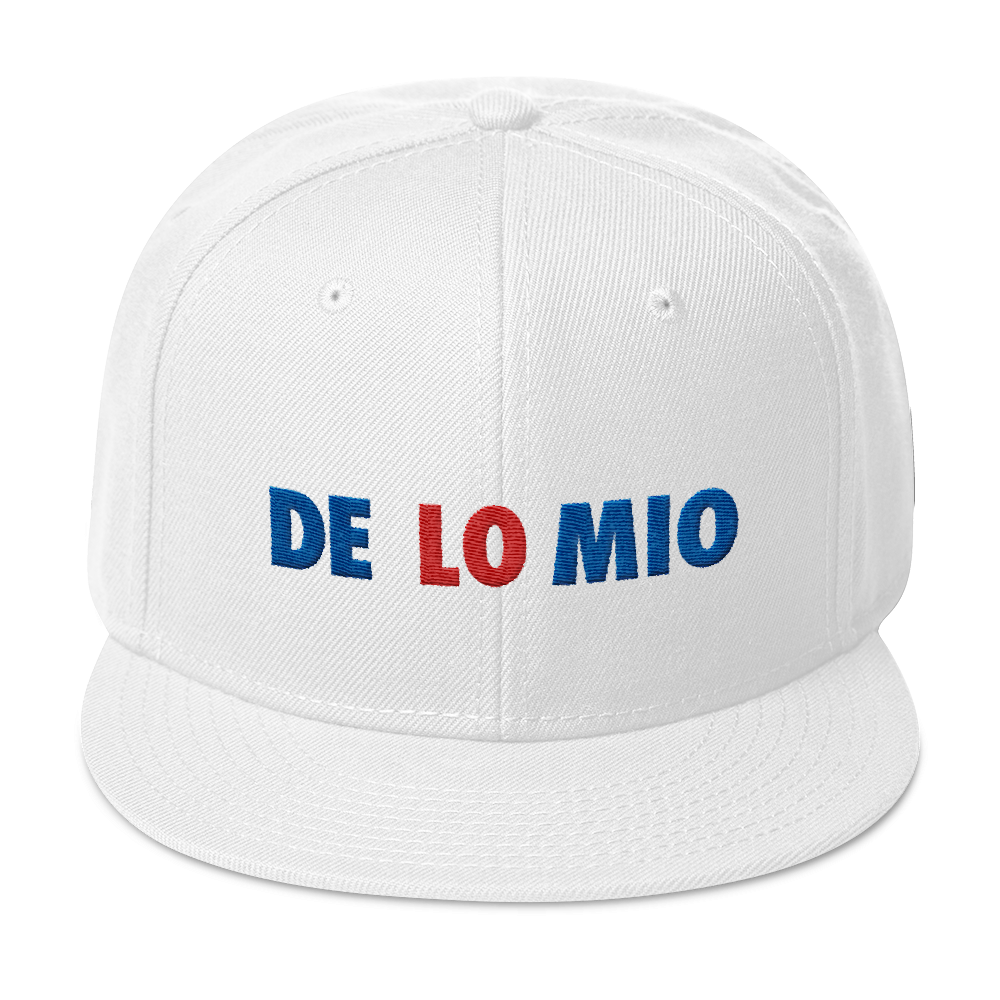 De Lio Mio Snapback Hat  - 2020 - DominicanGirlfriend.com - Frases Dominicanas - República Dominicana Lifestyle Graphic T-Shirts Streetwear & Accessories - New York - Bronx - Washington Heights - Miami - Florida - Boca Chica - USA - Dominican Clothing