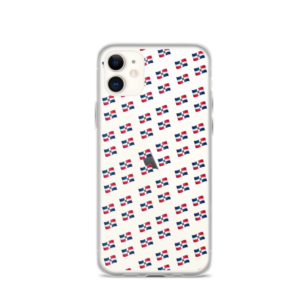 All-Over Emoji República Dominicana Flag iPhone Case - 2020 - DominicanGirlfriend.com - Frases Dominicanas - República Dominicana Lifestyle Graphic T-Shirts Streetwear & Accessories - New York - Bronx - Washington Heights - Miami - Florida - Boca Chica - USA - Dominican Clothing
