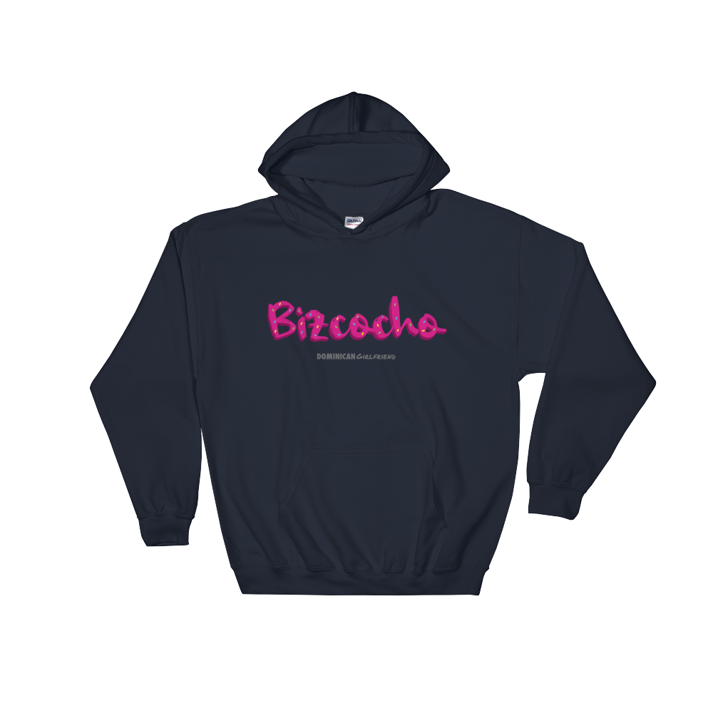Bizcocho Hoodie  - 2020 - DominicanGirlfriend.com - Frases Dominicanas - República Dominicana Lifestyle Graphic T-Shirts Streetwear & Accessories - New York - Bronx - Washington Heights - Miami - Florida - Boca Chica - USA - Dominican Clothing