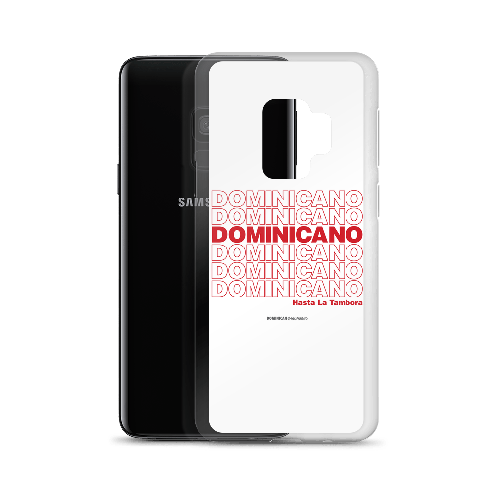 Dominicano Hasta La Tambora Samsung Case - 2020 - DominicanGirlfriend.com - Frases Dominicanas - República Dominicana Lifestyle Graphic T-Shirts Streetwear & Accessories - New York - Bronx - Washington Heights - Miami - Florida - Boca Chica - USA - Dominican Clothing