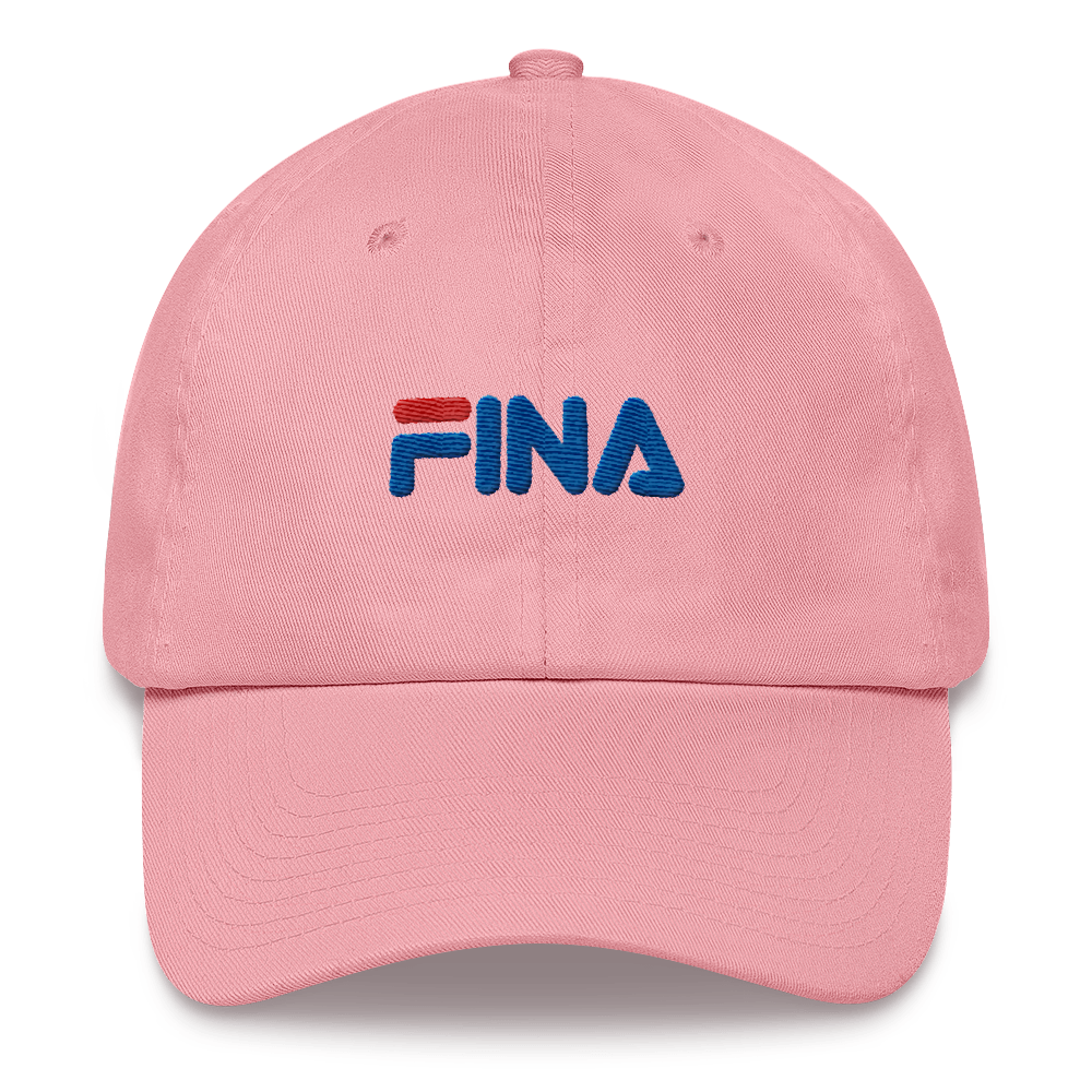 Fina Dad Hat  - 2020 - DominicanGirlfriend.com - Frases Dominicanas - República Dominicana Lifestyle Graphic T-Shirts Streetwear & Accessories - New York - Bronx - Washington Heights - Miami - Florida - Boca Chica - USA - Dominican Clothing