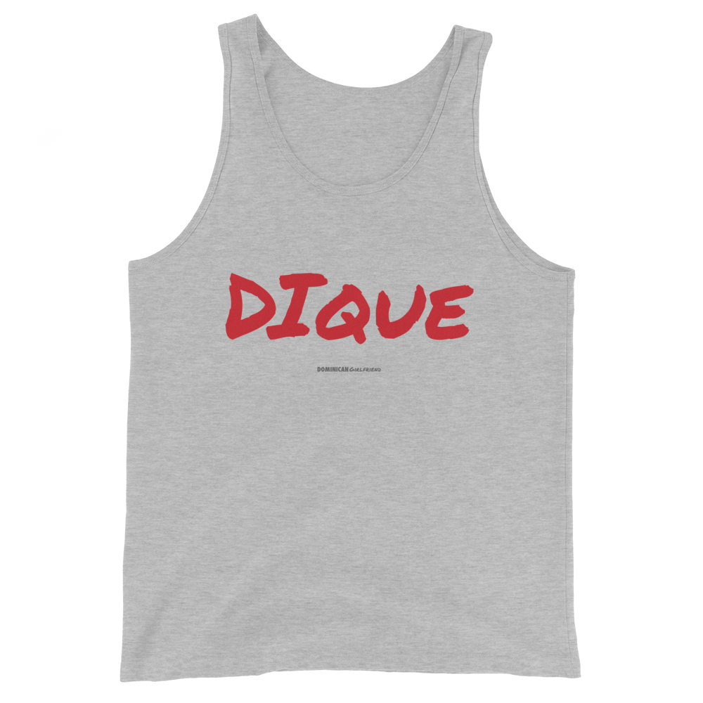 Dique Tank Top  - 2020 - DominicanGirlfriend.com - Frases Dominicanas - República Dominicana Lifestyle Graphic T-Shirts Streetwear & Accessories - New York - Bronx - Washington Heights - Miami - Florida - Boca Chica - USA - Dominican Clothing