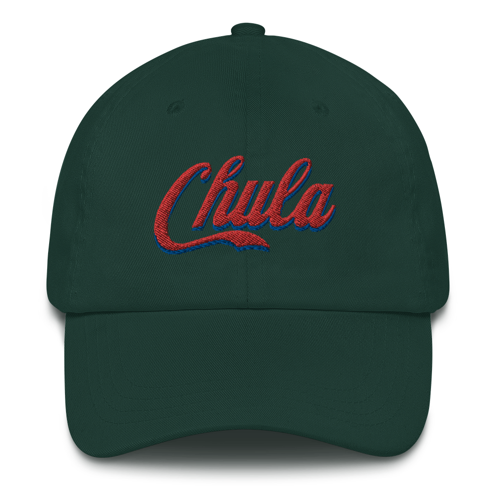 Chula Dad hat - 2020 - DominicanGirlfriend.com - Frases Dominicanas - República Dominicana Lifestyle Graphic T-Shirts Streetwear & Accessories - New York - Bronx - Washington Heights - Miami - Florida - Boca Chica - USA - Dominican Clothing