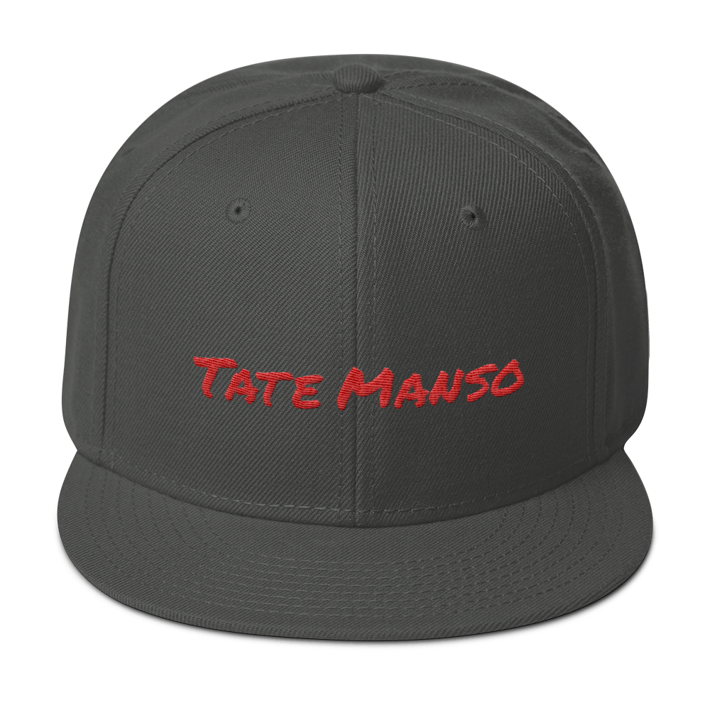 Tate Manso Snapback Hat  - 2020 - DominicanGirlfriend.com - Frases Dominicanas - República Dominicana Lifestyle Graphic T-Shirts Streetwear & Accessories - New York - Bronx - Washington Heights - Miami - Florida - Boca Chica - USA - Dominican Clothing