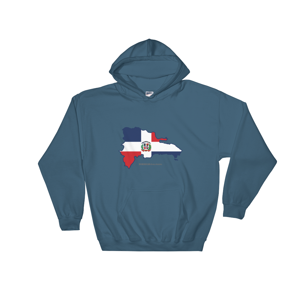 Republica Dominicana Unisex Hoodie  - 2020 - DominicanGirlfriend.com - Frases Dominicanas - República Dominicana Lifestyle Graphic T-Shirts Streetwear & Accessories - New York - Bronx - Washington Heights - Miami - Florida - Boca Chica - USA - Dominican Clothing