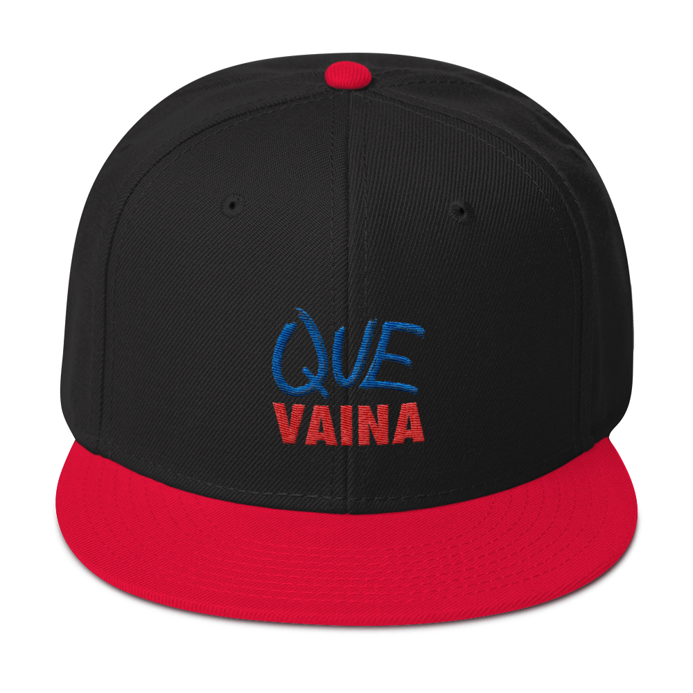 Que Vaina Snapback Hat - 2020 - DominicanGirlfriend.com - Frases Dominicanas - República Dominicana Lifestyle Graphic T-Shirts Streetwear & Accessories - New York - Bronx - Washington Heights - Miami - Florida - Boca Chica - USA - Dominican Clothing