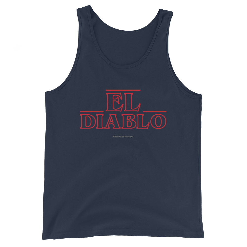 El Diablo Tank Top - 2020 - DominicanGirlfriend.com - Frases Dominicanas - República Dominicana Lifestyle Graphic T-Shirts Streetwear & Accessories - New York - Bronx - Washington Heights - Miami - Florida - Boca Chica - USA - Dominican Clothing