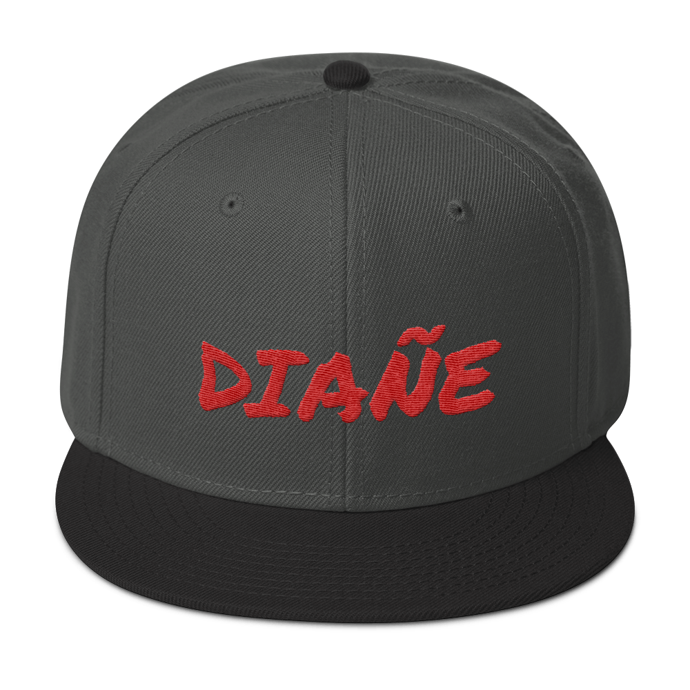 Diañe Snapback Hat  - 2020 - DominicanGirlfriend.com - Frases Dominicanas - República Dominicana Lifestyle Graphic T-Shirts Streetwear & Accessories - New York - Bronx - Washington Heights - Miami - Florida - Boca Chica - USA - Dominican Clothing