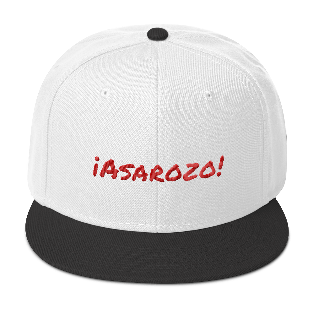 ¡Asaroso! Snapback Hat  - 2020 - DominicanGirlfriend.com - Frases Dominicanas - República Dominicana Lifestyle Graphic T-Shirts Streetwear & Accessories - New York - Bronx - Washington Heights - Miami - Florida - Boca Chica - USA - Dominican Clothing