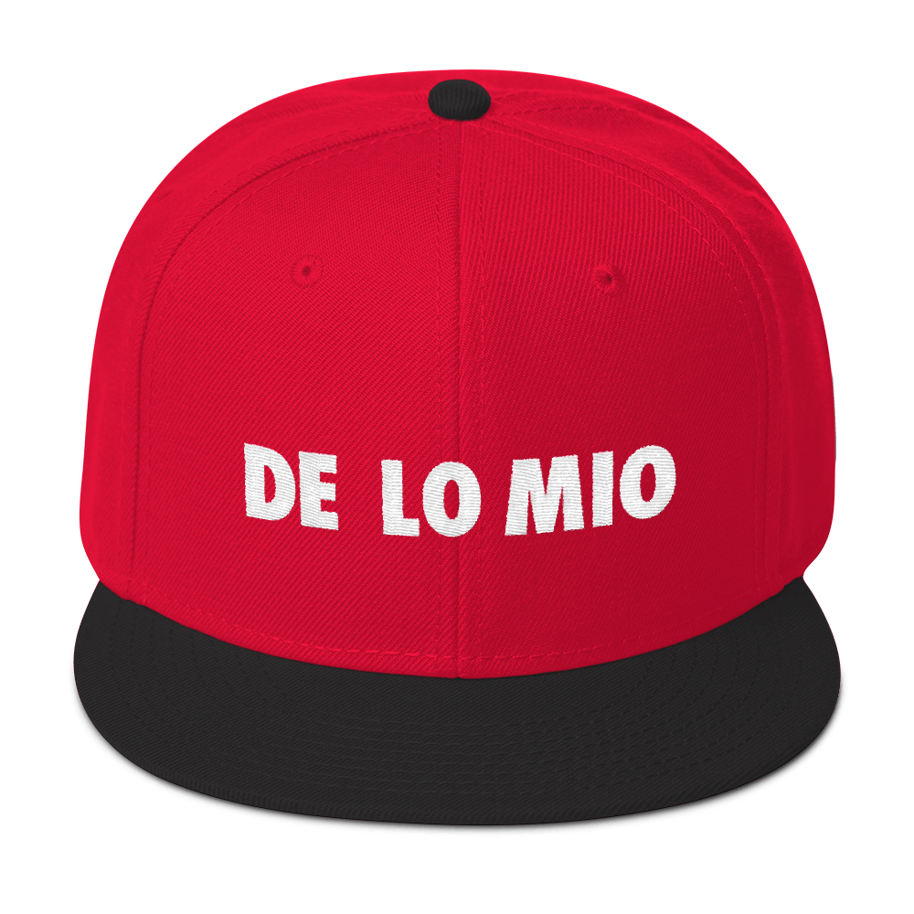 De Lio Mio Snapback Hat  - 2020 - DominicanGirlfriend.com - Frases Dominicanas - República Dominicana Lifestyle Graphic T-Shirts Streetwear & Accessories - New York - Bronx - Washington Heights - Miami - Florida - Boca Chica - USA - Dominican Clothing