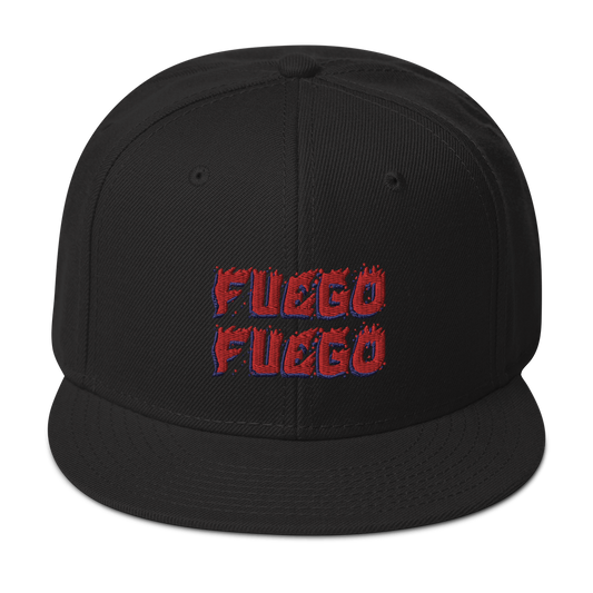 Fuego Snapback  - 2020 - DominicanGirlfriend.com - Frases Dominicanas - República Dominicana Lifestyle Graphic T-Shirts Streetwear & Accessories - New York - Bronx - Washington Heights - Miami - Florida - Boca Chica - USA - Dominican Clothing
