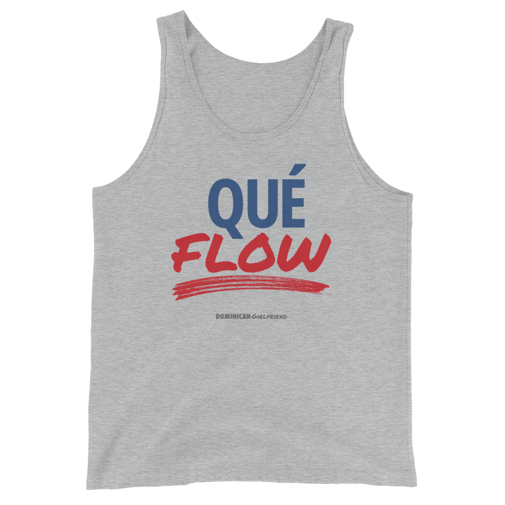 Que Flow Tank Top  - 2020 - DominicanGirlfriend.com - Frases Dominicanas - República Dominicana Lifestyle Graphic T-Shirts Streetwear & Accessories - New York - Bronx - Washington Heights - Miami - Florida - Boca Chica - USA - Dominican Clothing