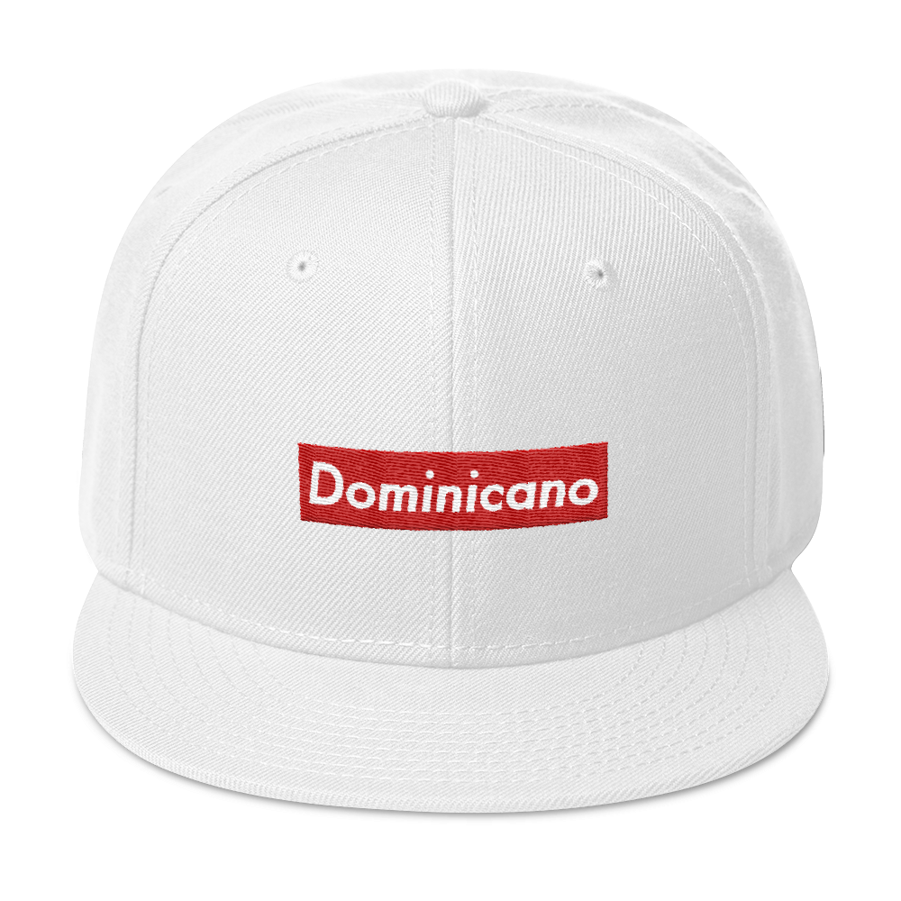 Dominicano Snapback Hat  - 2020 - DominicanGirlfriend.com - Frases Dominicanas - República Dominicana Lifestyle Graphic T-Shirts Streetwear & Accessories - New York - Bronx - Washington Heights - Miami - Florida - Boca Chica - USA - Dominican Clothing
