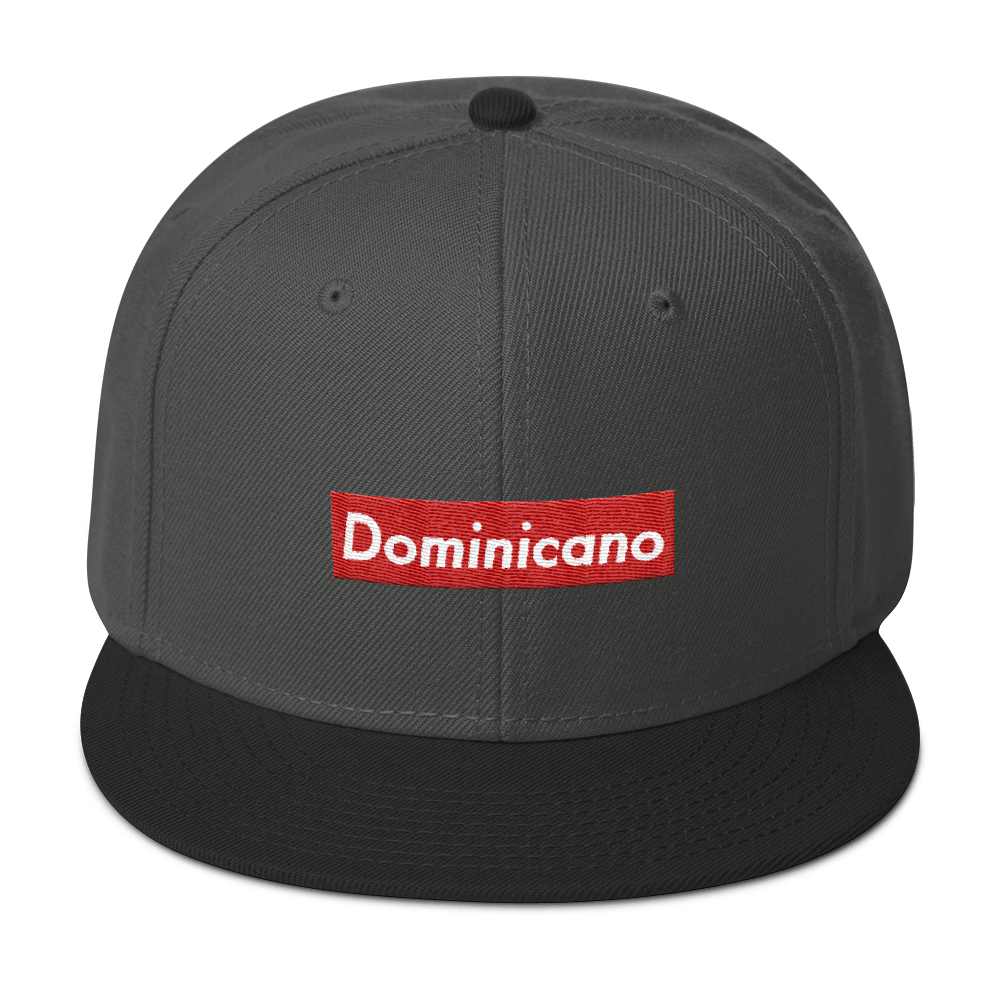 Dominicano Snapback Hat  - 2020 - DominicanGirlfriend.com - Frases Dominicanas - República Dominicana Lifestyle Graphic T-Shirts Streetwear & Accessories - New York - Bronx - Washington Heights - Miami - Florida - Boca Chica - USA - Dominican Clothing