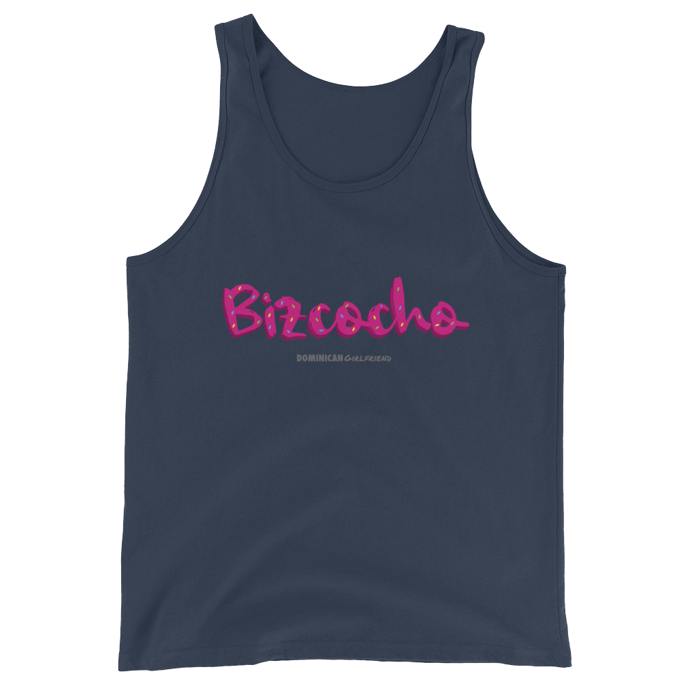 Bizcocho Tank Top - 2020 - DominicanGirlfriend.com - Frases Dominicanas - República Dominicana Lifestyle Graphic T-Shirts Streetwear & Accessories - New York - Bronx - Washington Heights - Miami - Florida - Boca Chica - USA - Dominican Clothing