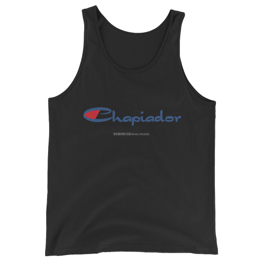 Chapiador Tank Top  - 2020 - DominicanGirlfriend.com - Frases Dominicanas - República Dominicana Lifestyle Graphic T-Shirts Streetwear & Accessories - New York - Bronx - Washington Heights - Miami - Florida - Boca Chica - USA - Dominican Clothing