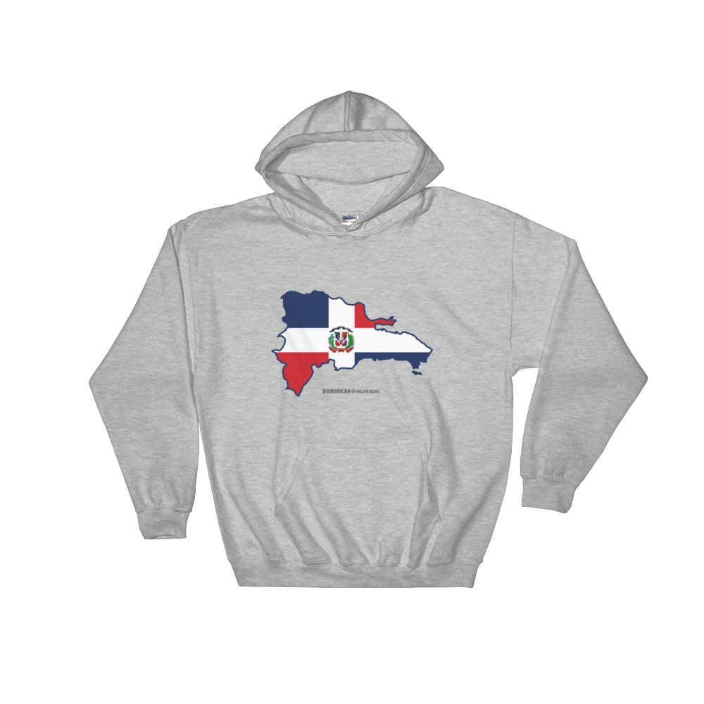 Republica Dominicana Hoodie  - 2020 - DominicanGirlfriend.com - Frases Dominicanas - República Dominicana Lifestyle Graphic T-Shirts Streetwear & Accessories - New York - Bronx - Washington Heights - Miami - Florida - Boca Chica - USA - Dominican Clothing