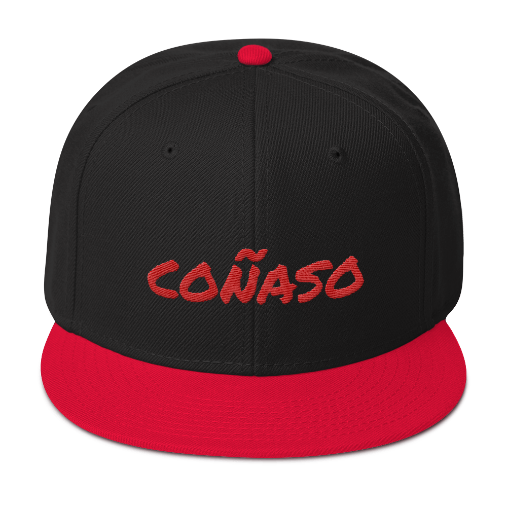 Coñaso Snapback Hat - 2020 - DominicanGirlfriend.com - Frases Dominicanas - República Dominicana Lifestyle Graphic T-Shirts Streetwear & Accessories - New York - Bronx - Washington Heights - Miami - Florida - Boca Chica - USA - Dominican Clothing