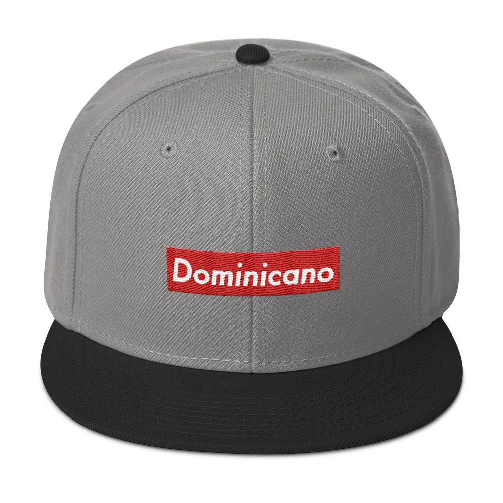 Dominicano Snapback Hat  - 2020 - DominicanGirlfriend.com - Frases Dominicanas - República Dominicana Lifestyle Graphic T-Shirts Streetwear & Accessories - New York - Bronx - Washington Heights - Miami - Florida - Boca Chica - USA - Dominican Clothing